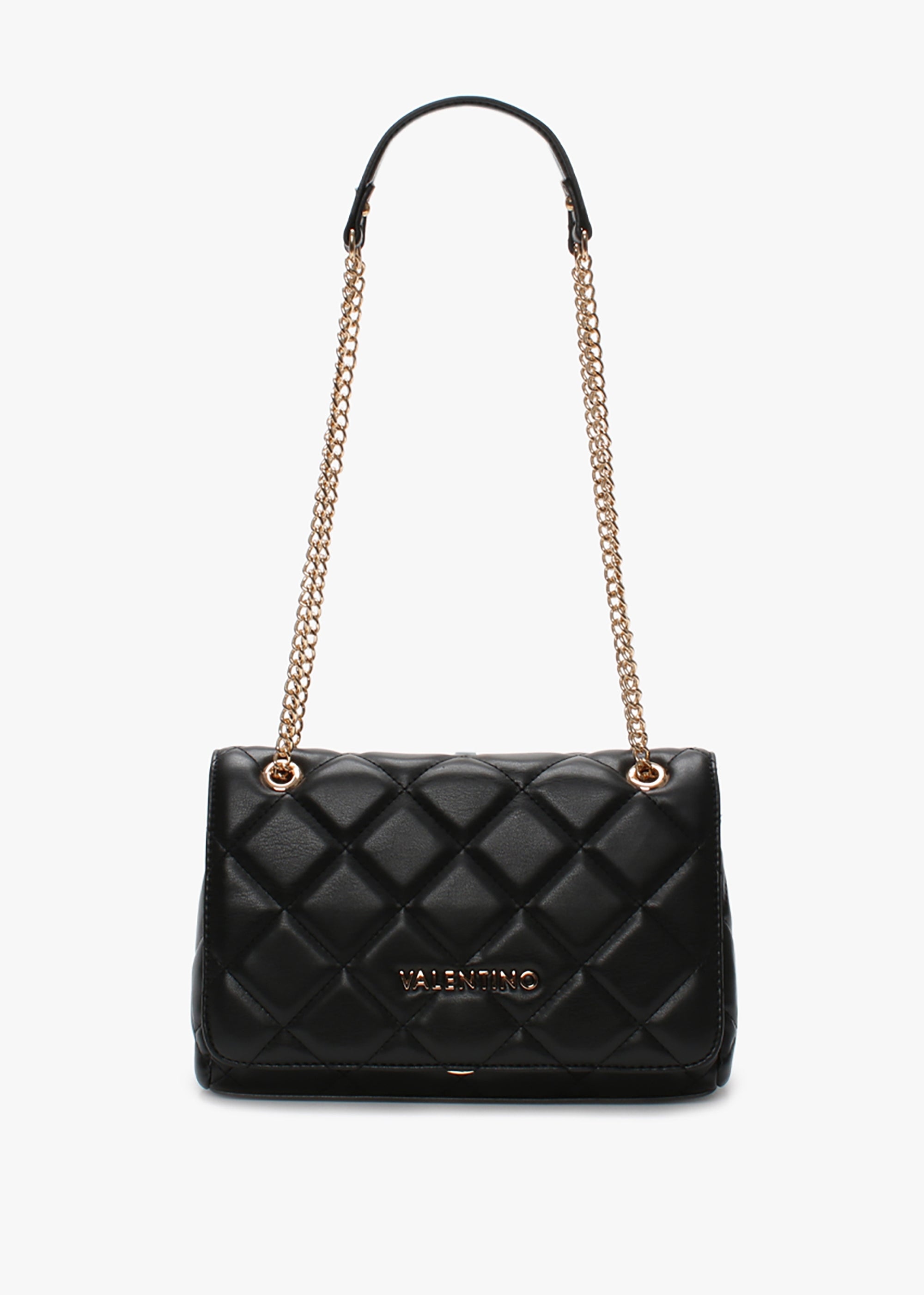 Valentino Bags Ocarina Black Quilted Satchel Bag – Daniel Footwear