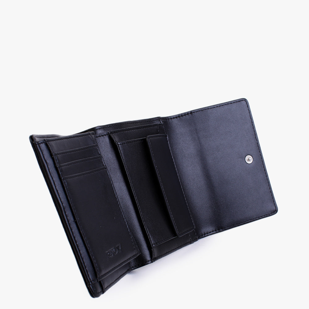 Black Trifold Wallet