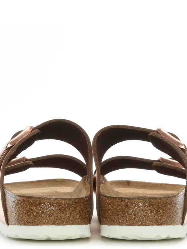 Arizona Metallic Copper Two Bar Mules