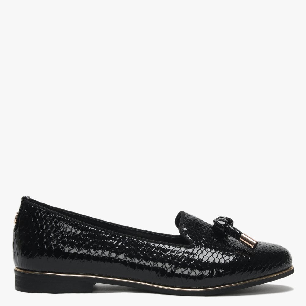 Eadlist Reptile Tassel Loafers