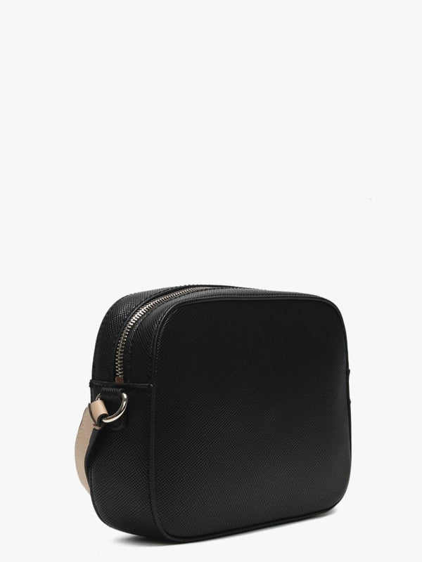 Kamryn Black Colour Block Cross-Body Bag