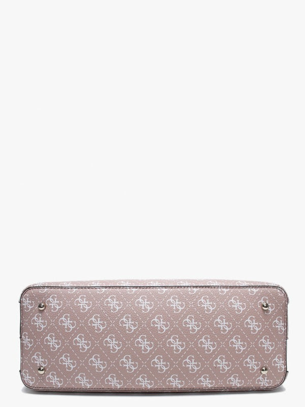 Maci Rosewood Logo Satchel Bag