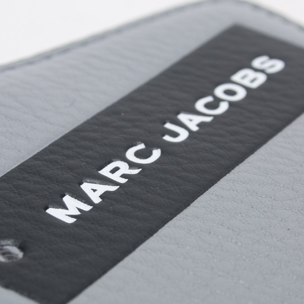 Mini Compact Rock Grey Leather Wallet