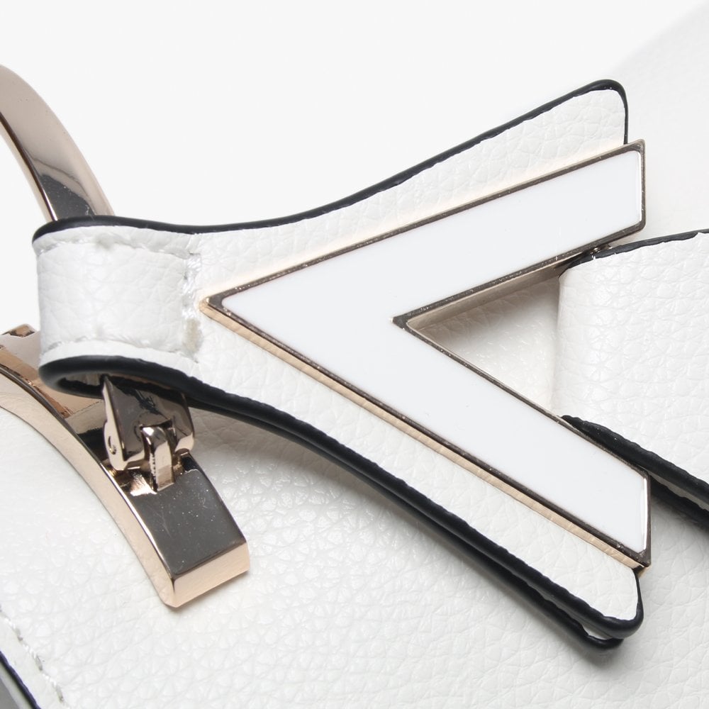 Zootropolis White PU Link Strap Cross-Body Bag