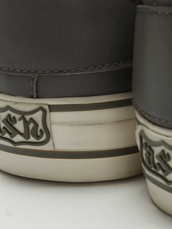 Virgin Bis Perkish Leather Buckled High Top Trainers