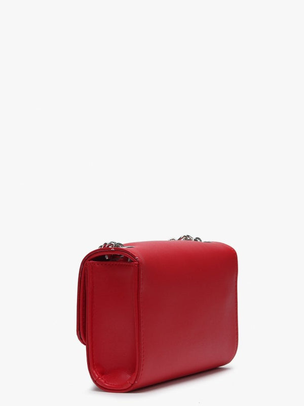 Ranma Red Diamante Embellished Shoulder Bag