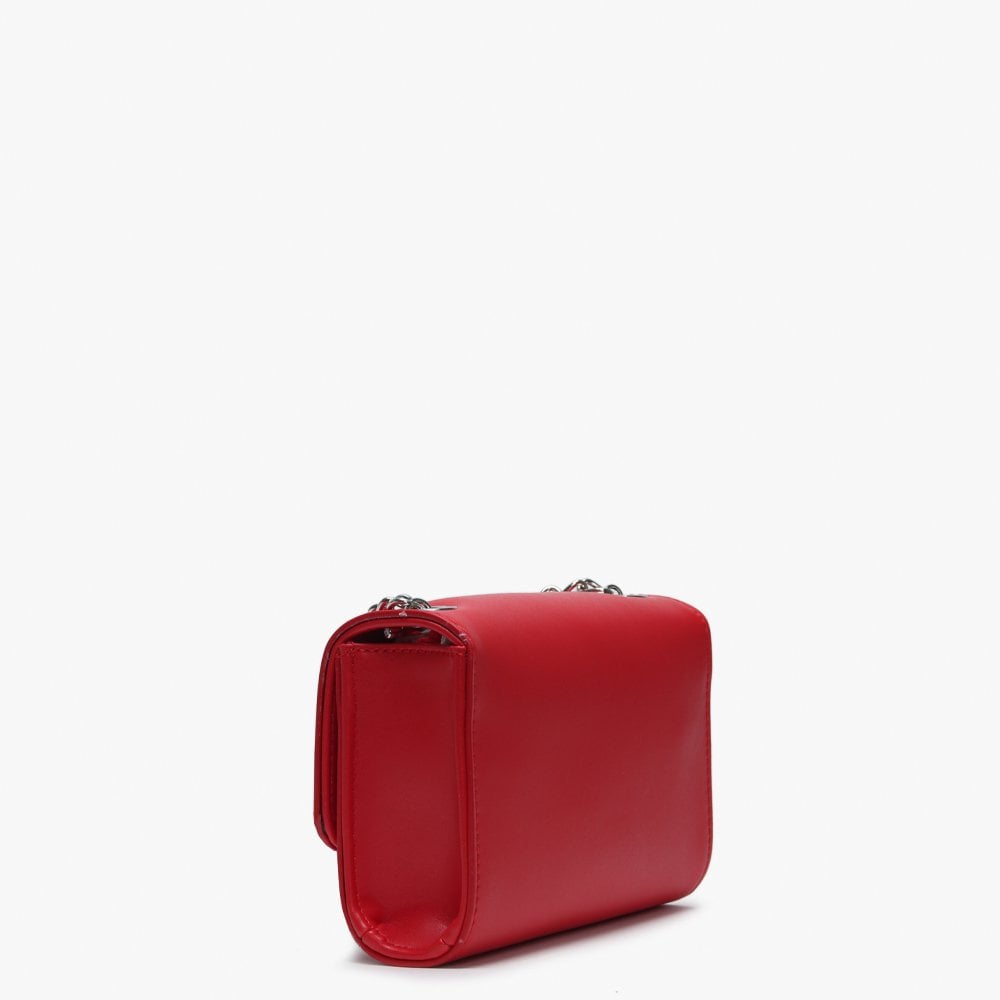 Ranma Red Diamante Embellished Shoulder Bag