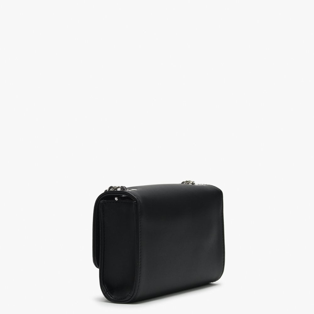 Ranma Black Diamante Embellished Shoulder Bag