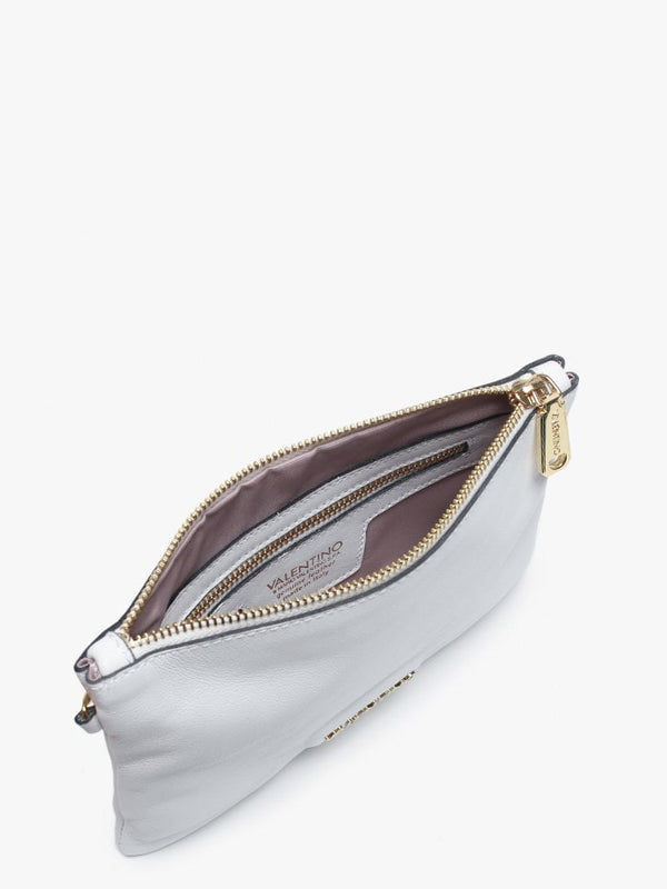 Oceano White Leather Cross-Body Bag