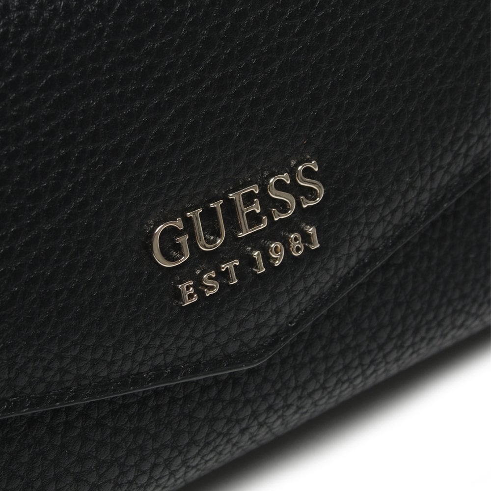 Colette Black Pebbled Clutch Purse