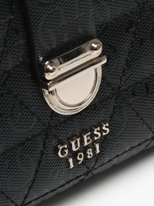 Tabbi Black Logo Zip Fastening Wristlet Organizer