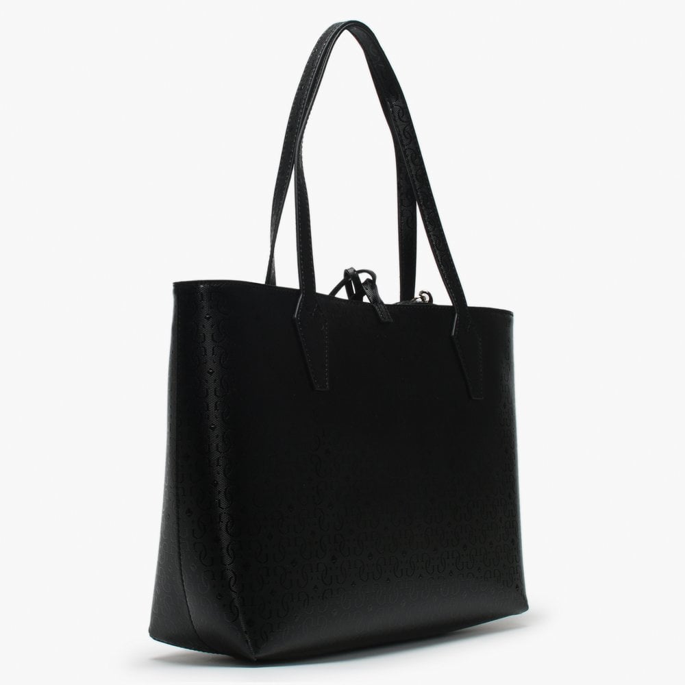 Tabbi Black Logo Tote Bag