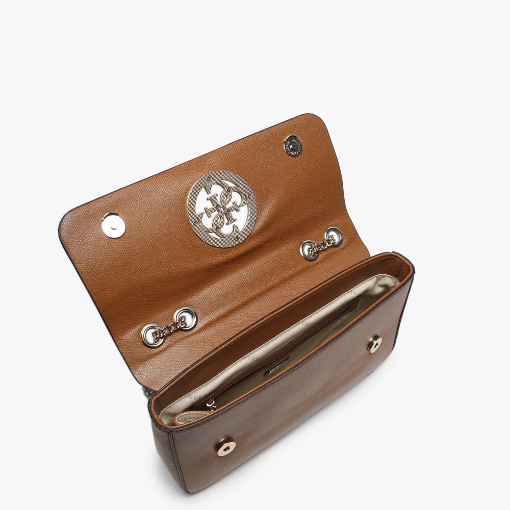 Open Road Cognac Cross-Body Bag