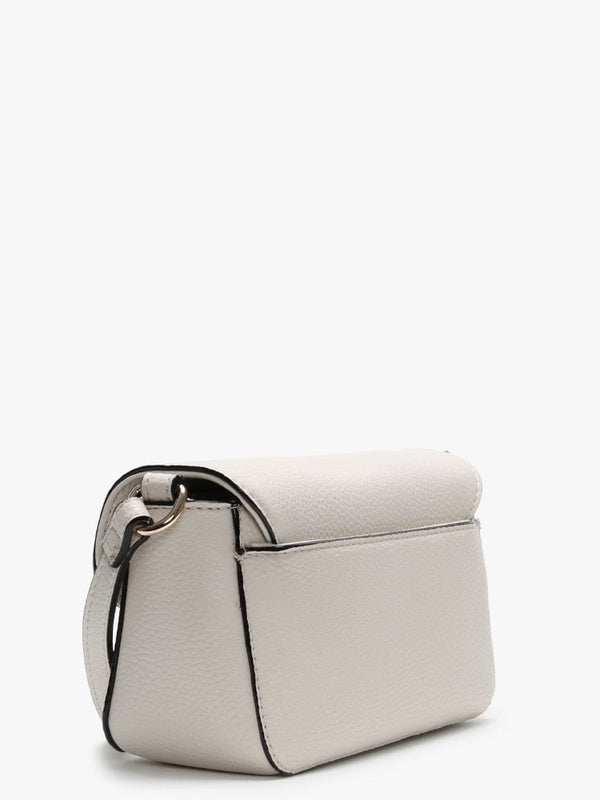 Lilo Beige Padlock Cross-Body Bag