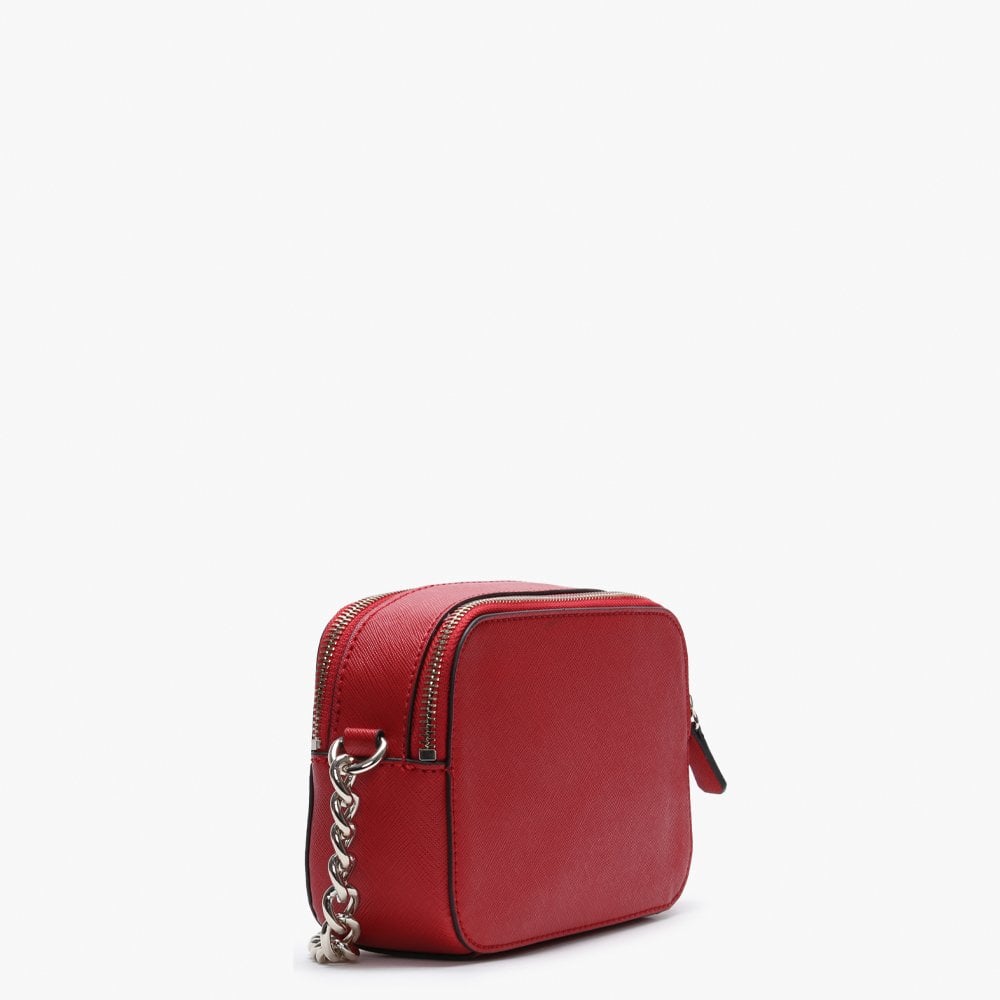 Robyn Red Textured Camera Bag