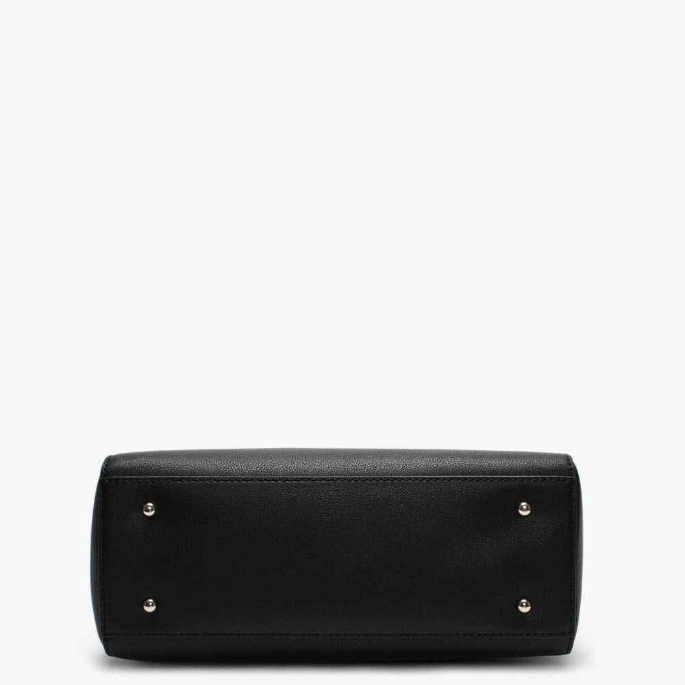 Carina Black Satchel Bag