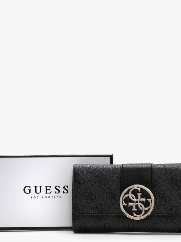 Bluebelle Grey Trifold Logo Wallet