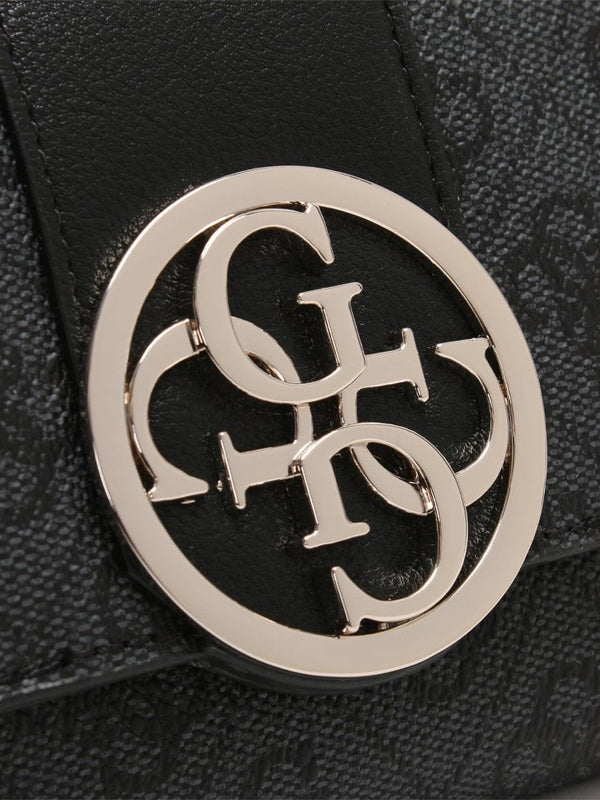 Bluebelle Grey Trifold Logo Wallet