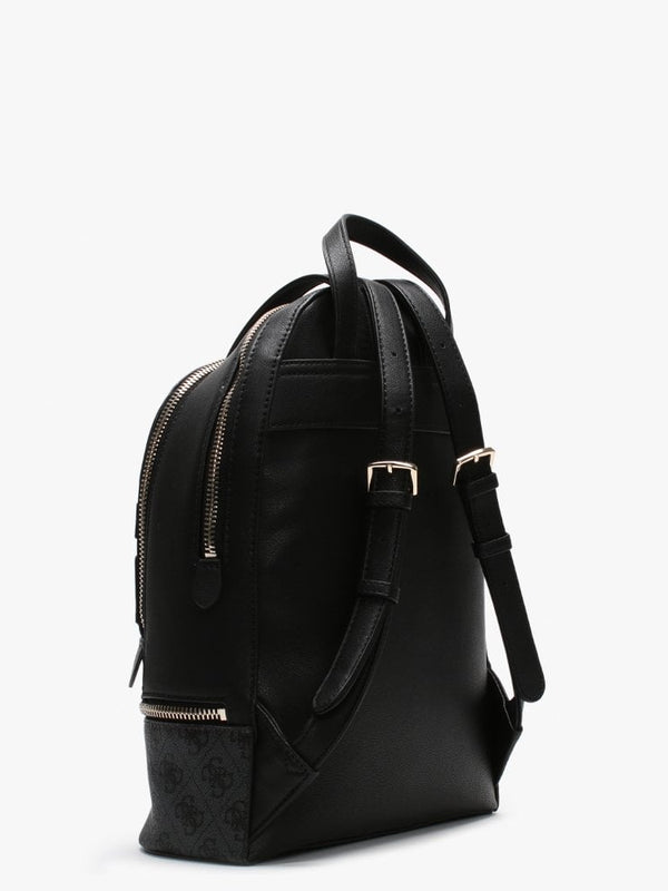 Skye Black & Grey Logo Backpack