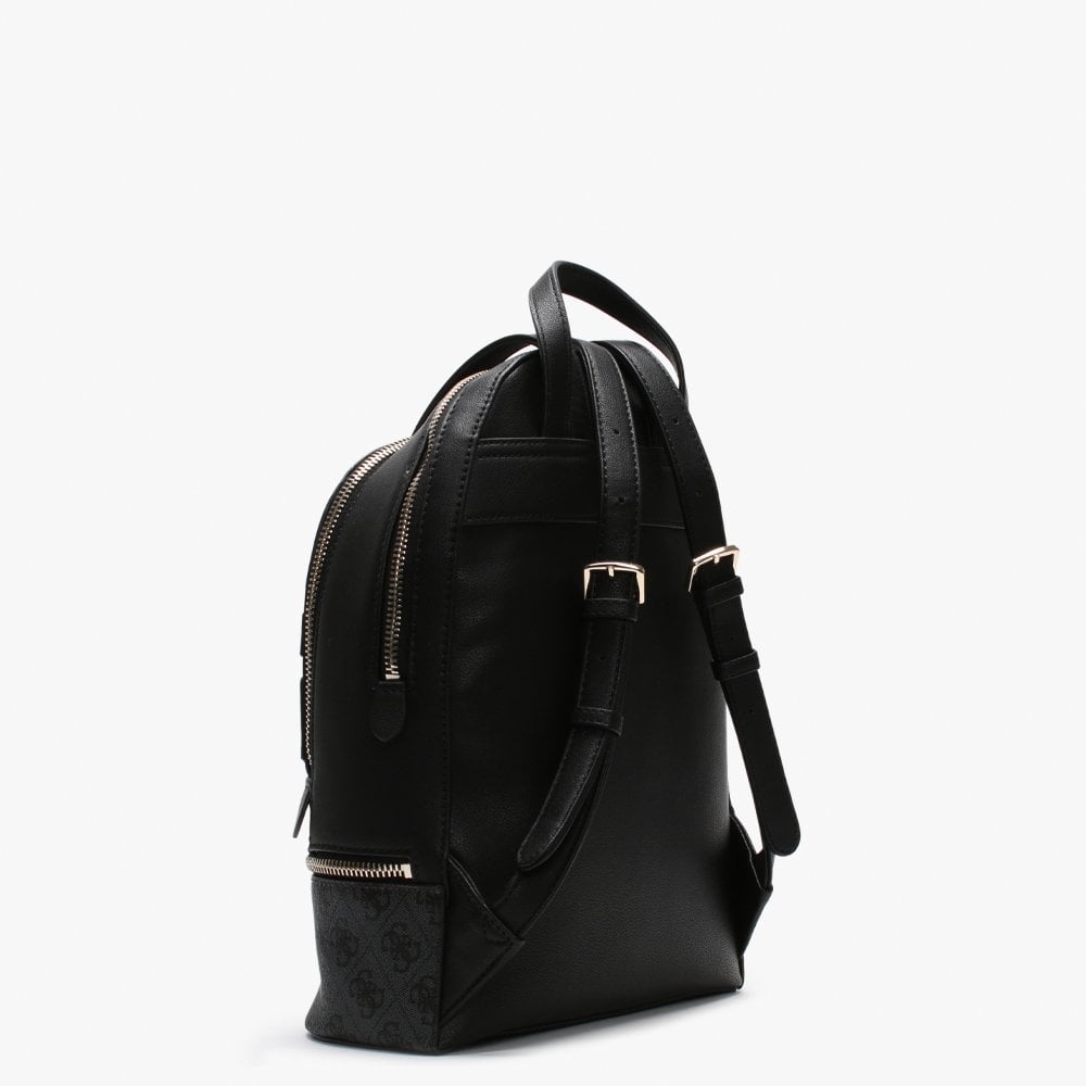 Skye Black & Grey Logo Backpack