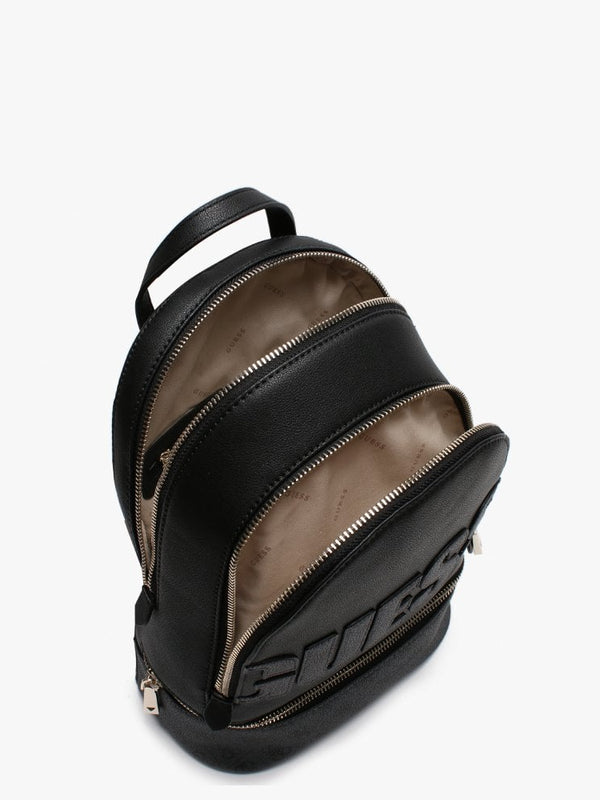 Skye Black & Grey Logo Backpack