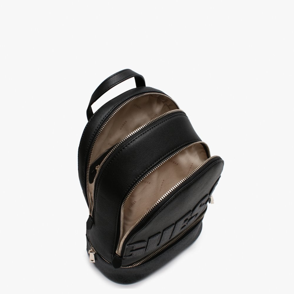 Skye Black & Grey Logo Backpack