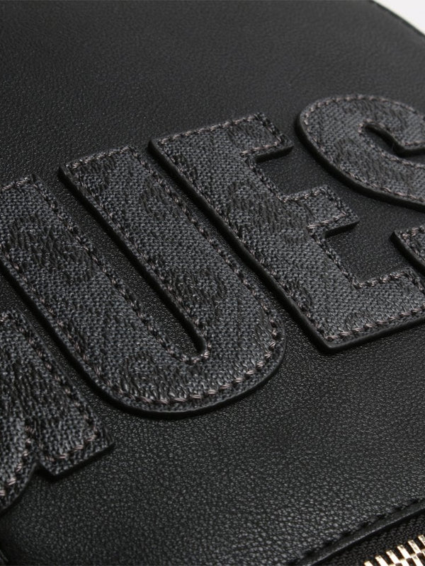 Skye Black & Grey Logo Backpack