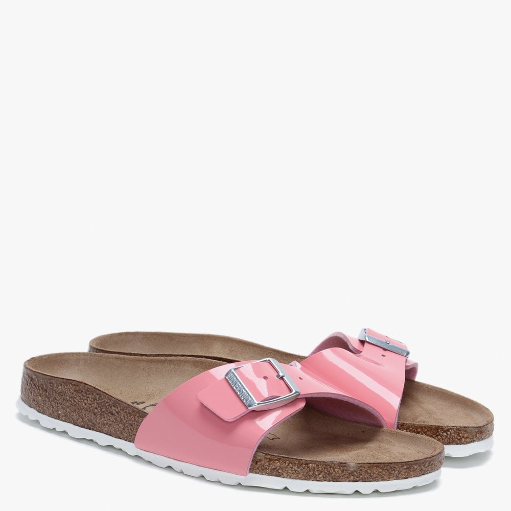 Madrid Strawberry Birko-Flor Lack Mules