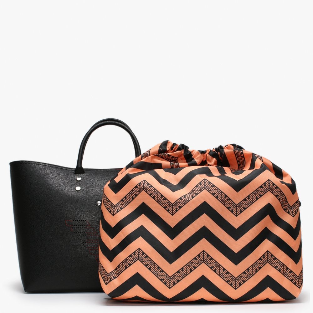 Black & Juno Sunrise Recycled Leather Shopper Bag