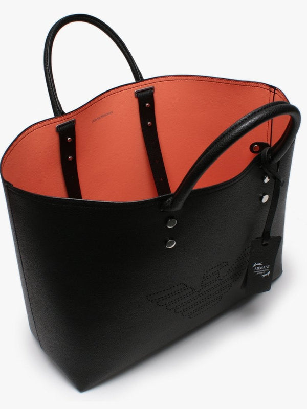 Black & Juno Sunrise Recycled Leather Shopper Bag