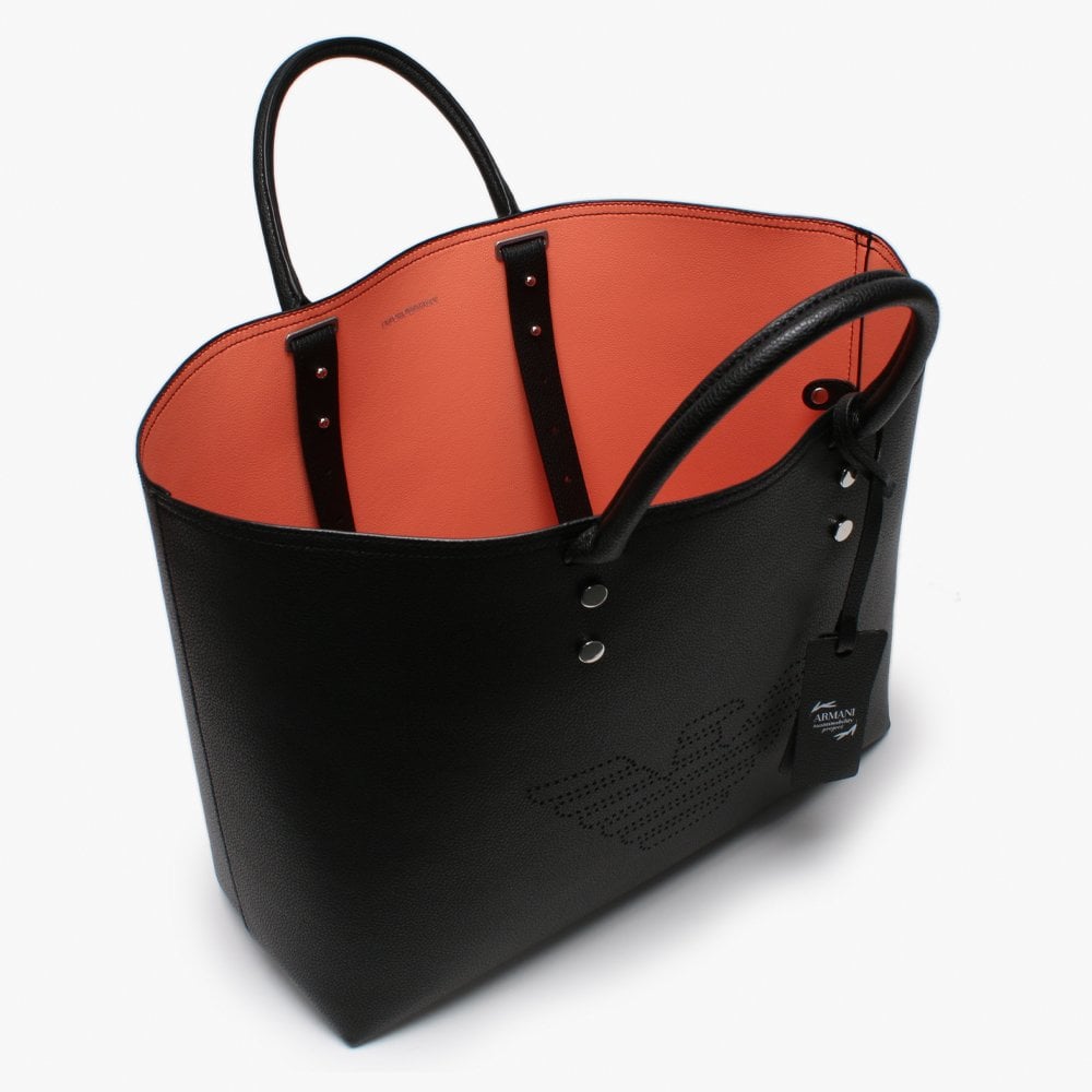 Black & Juno Sunrise Recycled Leather Shopper Bag