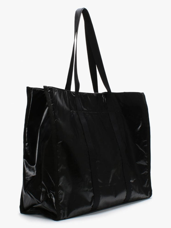 Ripstop XXL Black Nylon Tote Bag