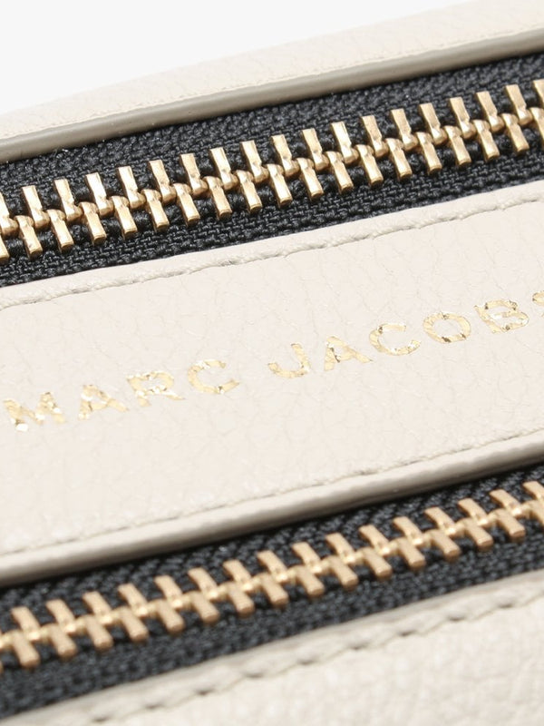 The Softshot 27 Cream Leather Cross-Body Bag