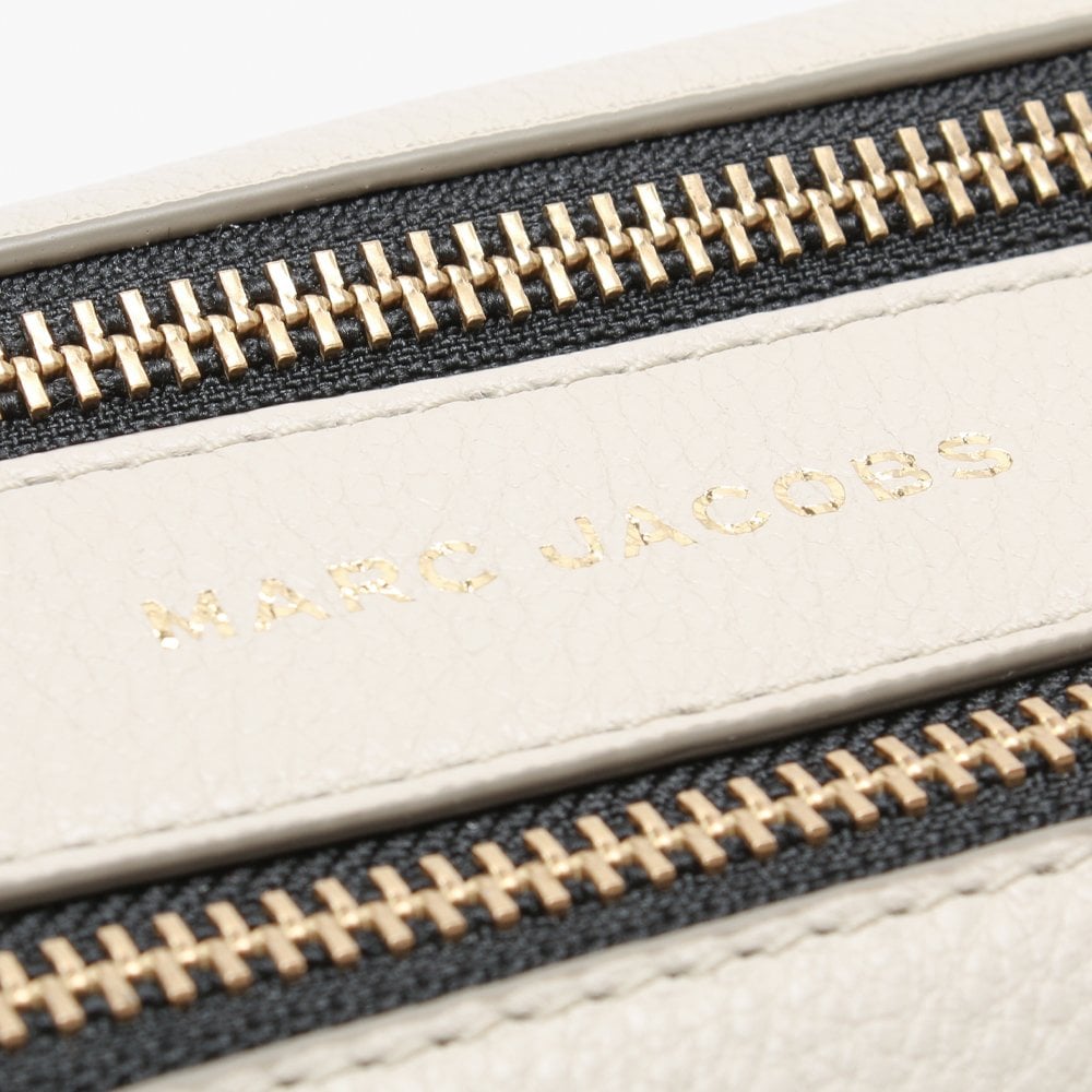 The Softshot 27 Cream Leather Cross-Body Bag