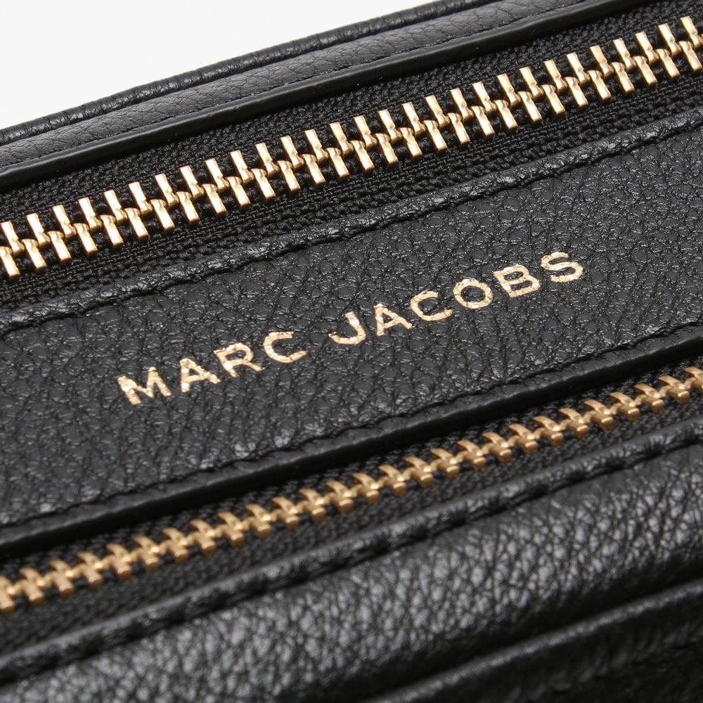 The Softshot 27 Black Leather Cross-Body Bag