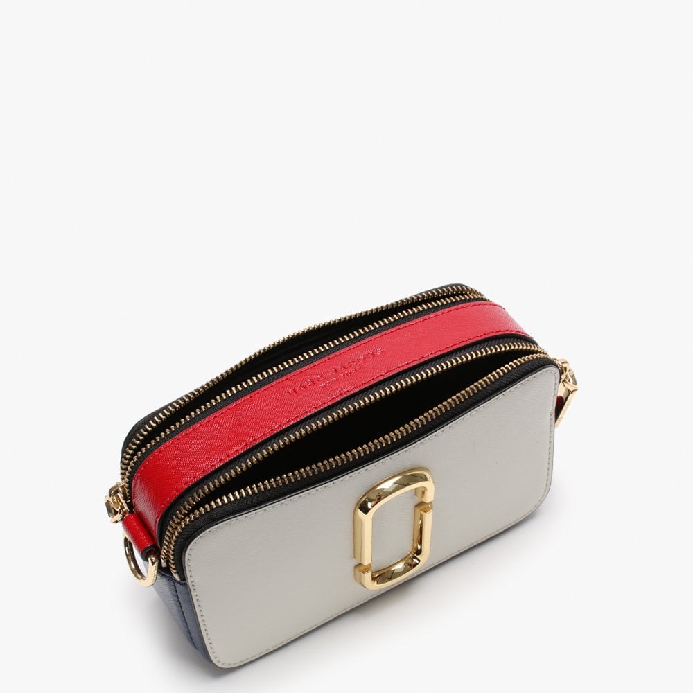 The Snapshot Small Coconut Multi Leather Camera Bag