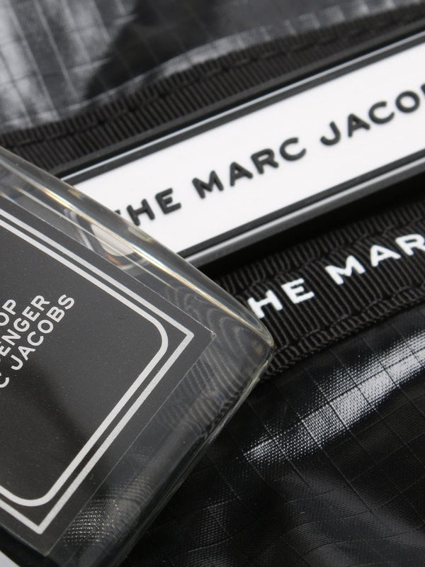 The Ripstop Black Nylon Messenger Bag