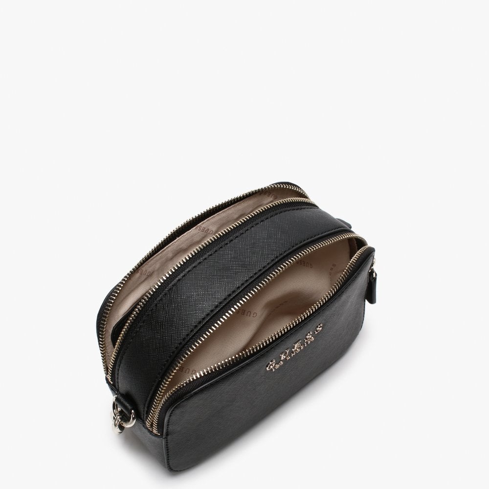 Robyn Black Textured Camera Bag