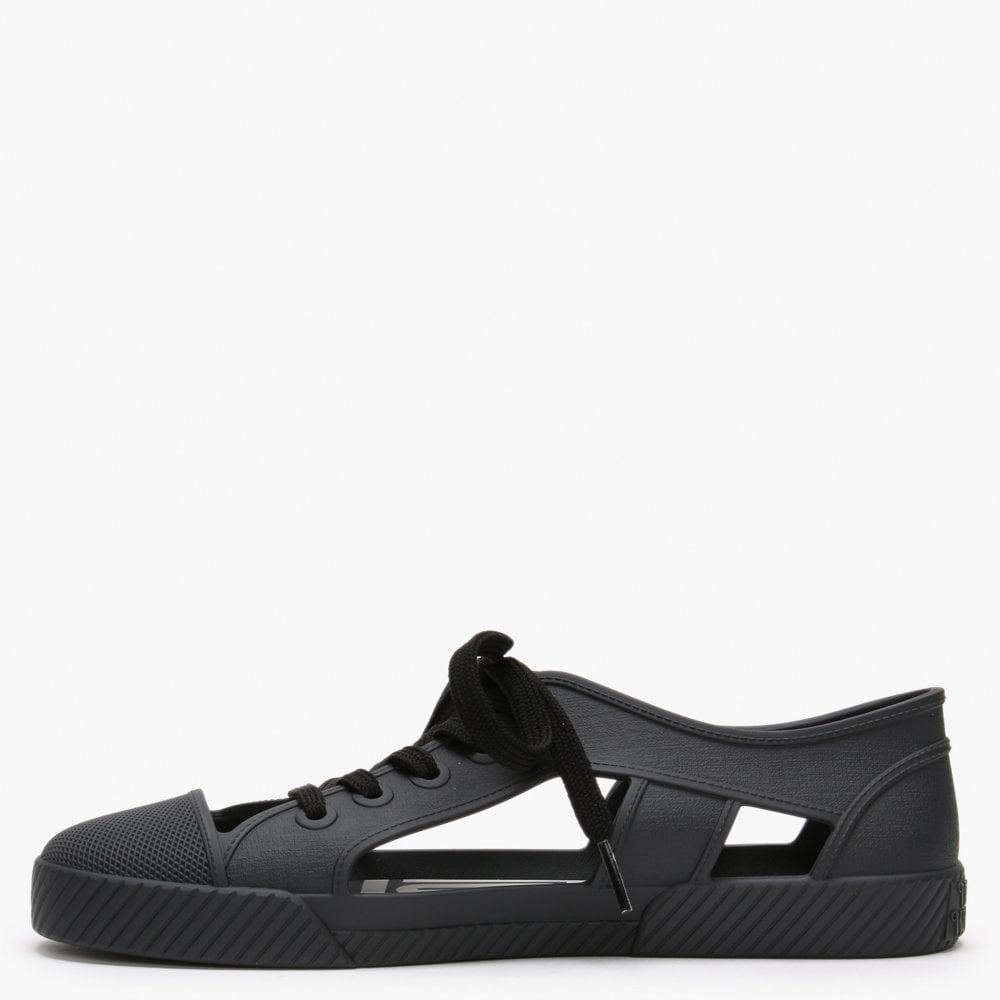 x Melissa Brighton Black Cut Away Trainers