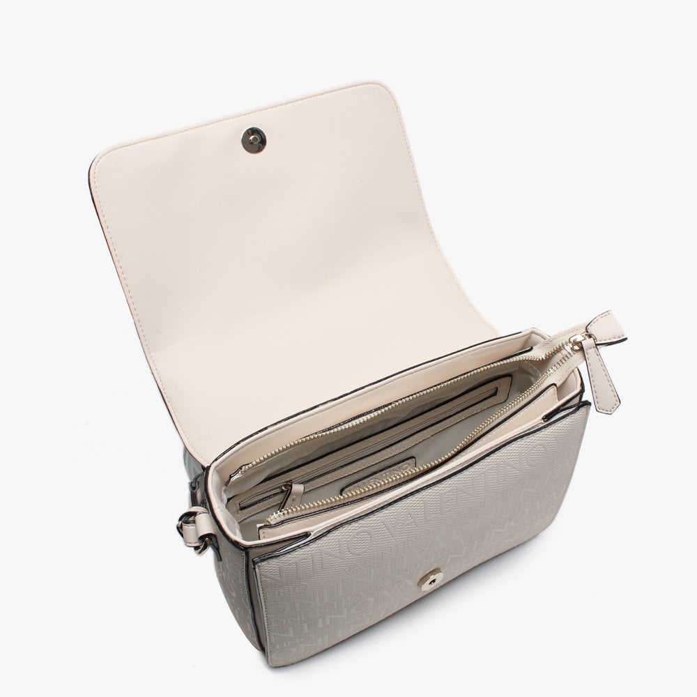 Dory Ecru Logo Satchel Bag