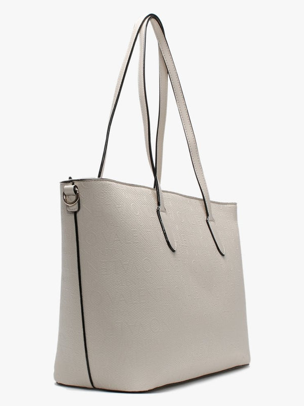 Dory Ecru Logo Tote Bag