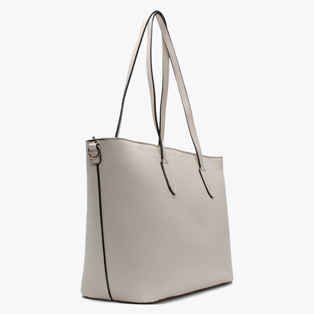Dory Ecru Logo Tote Bag