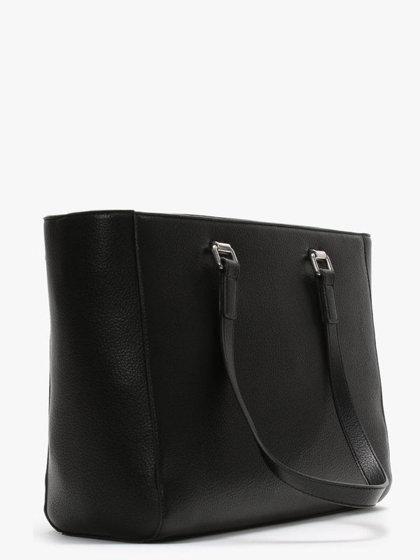 Belt Black Logo Tote Bag