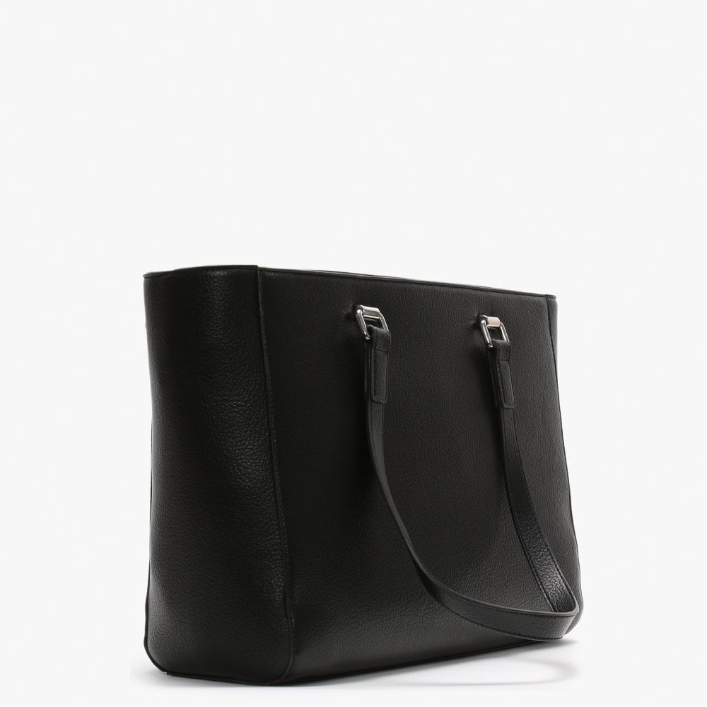 Belt Black Logo Tote Bag