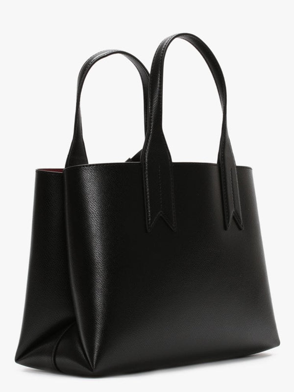 Contrast Black Tote Bag