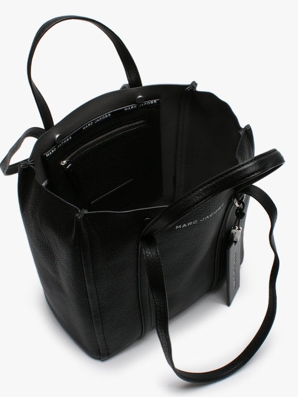 The Tag 27 Black Pebbled Leather Tote Bag