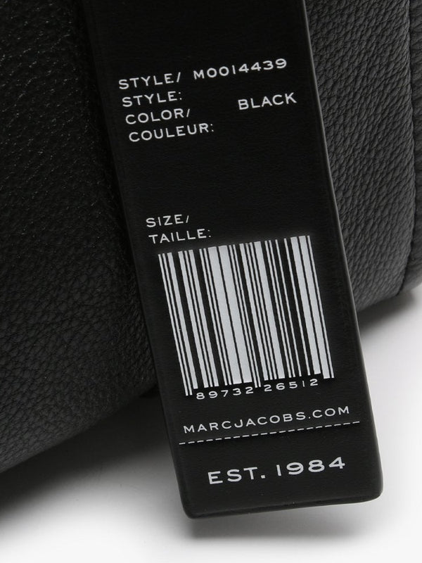 The Tag 27 Black Pebbled Leather Tote Bag