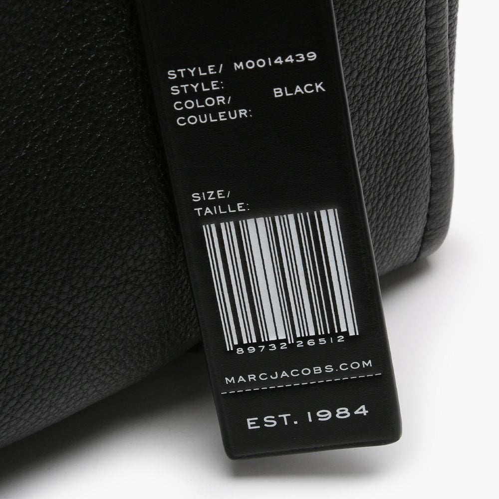 The Tag 27 Black Pebbled Leather Tote Bag