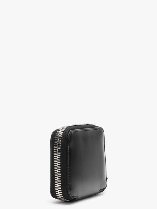 Johanna Square Black Patent Vegan Coin Case