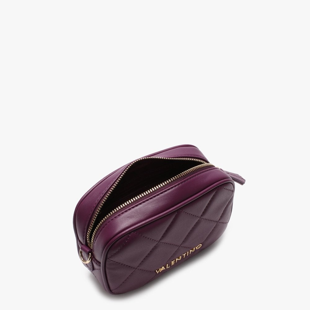 Ocarina Purple Quilted Chain Strap Belt Bag